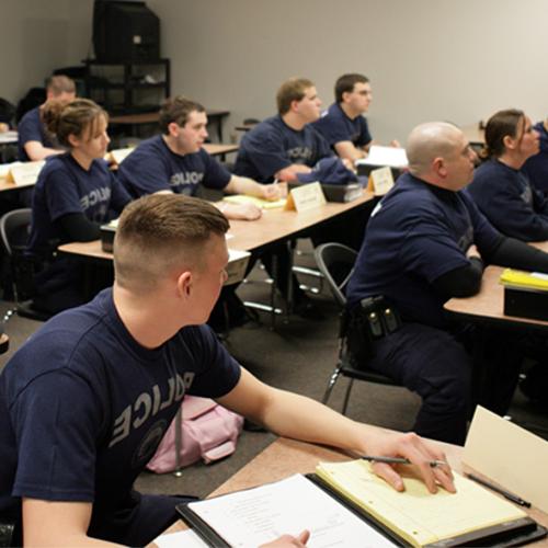 Police Continuing Education Classroom